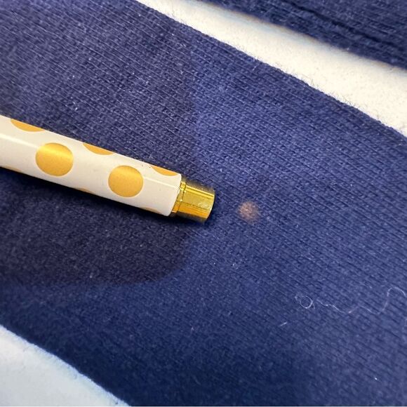 Vintage 100% Cashmere Turtleneck Sweater Navy Blue Scottish Spun Hong Kong Sz S - Picture 6 of 9